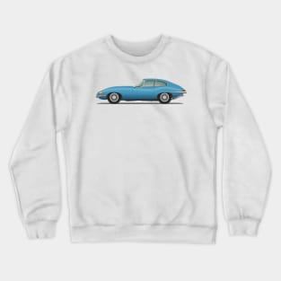 E Type Series 1 Coupe Cotswold Blue Crewneck Sweatshirt